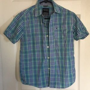 Boys nautica button down